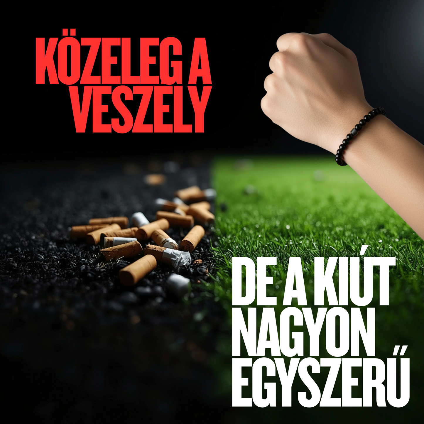 ByeSmoke - Mágneses, leszokást segítő karkötő