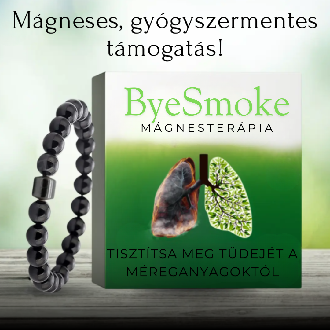 ByeSmoke - Mágneses, leszokást segítő karkötő